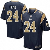 Nike Men & Women & Youth Rams #24 Pead Navy Team Color Game Jersey,baseball caps,new era cap wholesale,wholesale hats